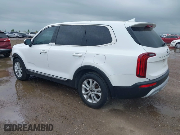 2020 Kia Telluride LX with VIN 5XYP24HC4LG017753, listed as a IAAI auction lot 41936146 with 125,797 mi miles and . Bid and sale history available at DreamBid. Image 3.