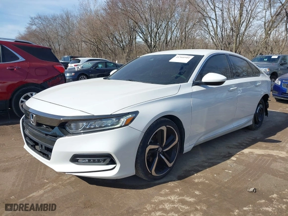 2020 Honda Accord Sedan Sport with VIN 1HGCV1F34LA090288, listed as a IAAI auction lot 41560501 with 70,410 mi miles. Bid and sale history available at carsss.com. Image 17.