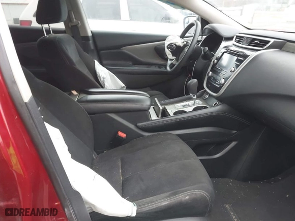 2016 Nissan Murano S with VIN 5N1AZ2MG0GN148039, listed as a IAAI auction lot 41483393 with 107,806 mi miles. Bid and sale history available at carsss.com. Image 5.