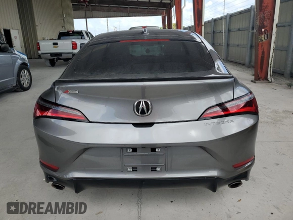 2024 Acura Integra w/A-Spec Package z VIN 19UDE4H3XRA022167, wystawiony jako Copart lot #51635605 z przebiegiem 6 350 mil mil oraz Szkoda całkowita • Salvage title. Historia ofert i sprzedaży dostępna na DreamBid. Obrazek 6.
