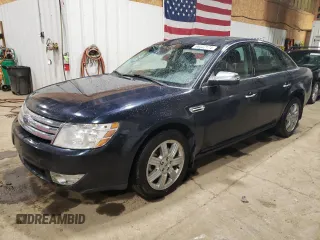 2009 Ford Taurus Limited with VIN 1FAHP28W39G125233, listed as a Copart auction lot 66432174 with 105,530 mi miles and Clean Title. Bid and sale history available at carsss.com. Image 1.