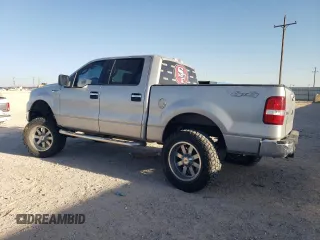 2005 Ford F-150 XLT with VIN 1FTPW14595KE68930, listed as a Copart auction lot 47128095 with 246,420 mi miles and Salvage Title. Bid and sale history available at carsss.com. Image 2.