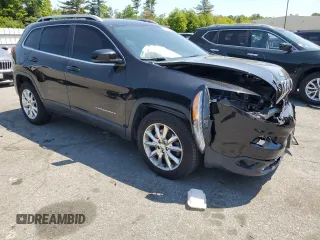 2016 Jeep Cherokee Limited with VIN 1C4PJMDB4GW348373, listed as a Copart auction lot 59460175 with 71,296 mi miles and Salvage title. Bid and sale history available at DreamBid. Image 4.