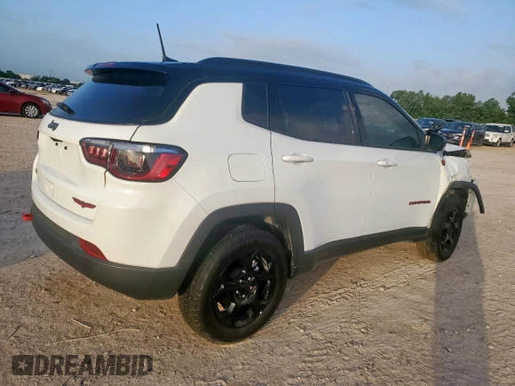 2024 Jeep Compass Trailhawk with VIN 3C4NJDDN5RT579213, listed as a Copart auction lot 61671465 with 5,333 mi miles and Salvage title. Bid and sale history available at DreamBid. Image 3.