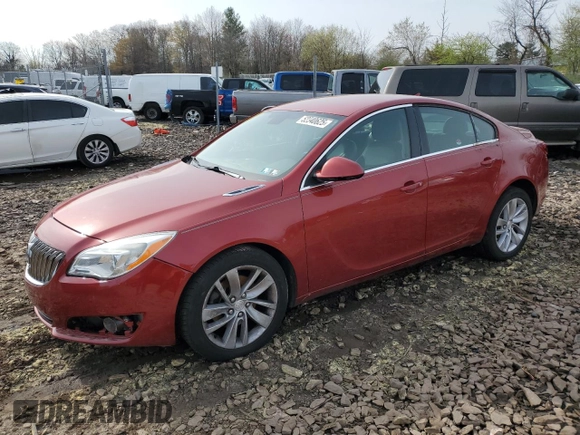 2014 Buick Regal with VIN 2G4GL5EX6E9179064, listed as a Copart auction lot 52340625 with 106,135 mi miles and Salvage Title. Bid and sale history available at DreamBid. Image 1.