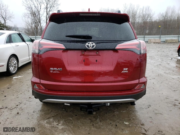 2018 Toyota RAV4 SE with VIN JTMJFREV0JD223113, listed as a Copart auction lot 44559845 with 63,324 mi miles and Salvage Title. Bid and sale history available at carsss.com. Image 6.
