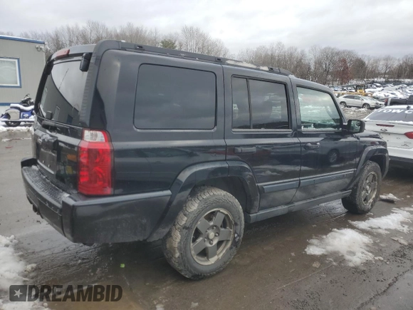 2006 Jeep Commander with VIN 1J8HH48N86C146004, listed as a Copart auction lot 81640314 with 194,392 mi miles and Salvage Title. Bid and sale history available at carsss.com. Image 3.