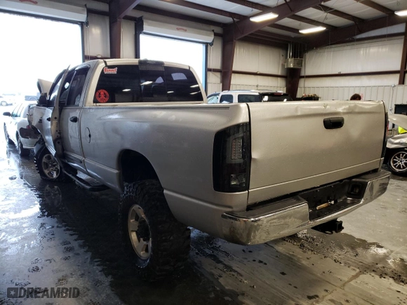 2007 Dodge Ram 2500 SLT with VIN 1D7KS28C77J553610, listed as a Copart auction lot 66395844 with 0 mi miles and Salvage Title. Bid and sale history available at carsss.com. Image 2.