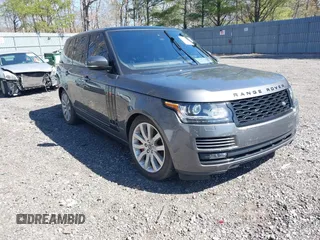 2016 Land Rover Range Rover Supercharged z VIN SALGS2EF4GA293593, wystawiony jako IAAI lot #41816787 z przebiegiem 168 704 mil mil oraz . Historia ofert i sprzedaży dostępna na DreamBid. Obrazek 1.