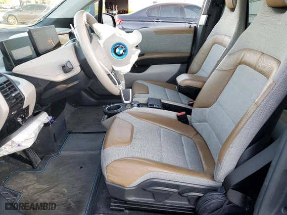 2017 BMW i3 with VIN WBY1Z8C3XHV893788, listed as a Copart auction lot 46892405 with 0 mi miles and Salvage Title. Bid and sale history available at carsss.com. Image 7.