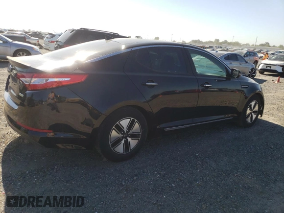 2012 Kia Optima Hybrid with VIN KNAGM4AD0C5020149, listed as a Copart auction lot 55837345 with 183,920 mi miles and Clean Title. Bid and sale history available at DreamBid. Image 3.