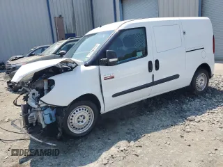 2022 Ram ProMaster City Cargo Tradesman with VIN ZFBHRFABXN6W34970, listed as a Copart auction lot 60870505 with 66,325 mi miles and Salvage title. Bid and sale history available at DreamBid. Image 1.