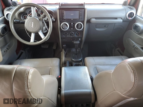 2008 Jeep Wrangler Unlimited Sahara with VIN 1J8GA59158L551550, listed as a Copart auction lot 50067005 with 152,061 mi miles and Salvage Title. Bid and sale history available at carsss.com. Image 8.