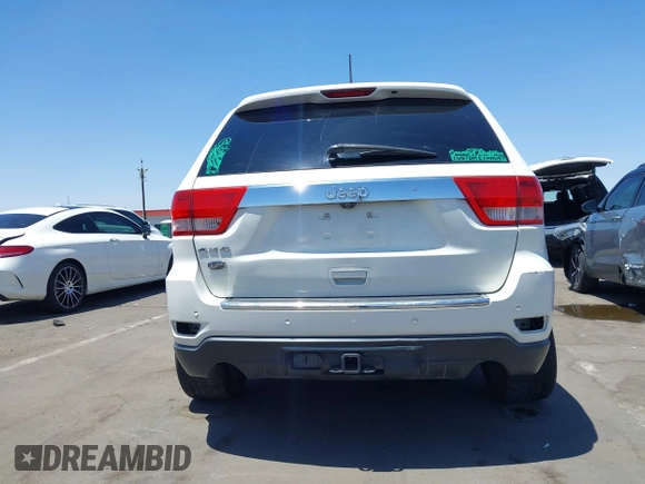2011 Jeep Grand Cherokee Overland with VIN 1J4RR6GT2BC647589, listed as a IAAI auction lot 42603134 with 153,570 mi miles and . Bid and sale history available at DreamBid. Image 16.