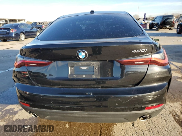 2024 BMW 4 Series 430i with VIN WBA63AV01RFP84678, listed as a Copart auction lot 87728505 with 42,588 mi miles and Clean Title. Bid and sale history available at carsss.com. Image 6.