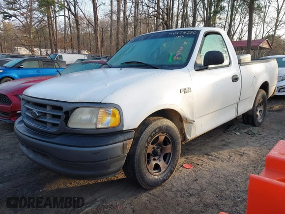 2002 Ford F-150 XL with VIN 1FTRF172X2NB18372, listed as a IAAI auction lot 41478280 with 240,736 mi miles. Bid and sale history available at carsss.com. Image 2.