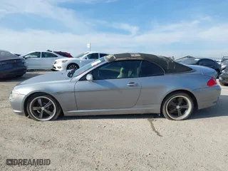 2007 BMW 6 Series 650i with VIN WBAEK13547CN82672, listed as a IAAI auction lot 40927402 with 183,197 mi miles. Bid and sale history available at carsss.com. Image 14.