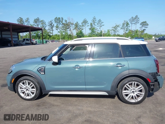 2022 MINI Countryman Cooper S with VIN WMZ53BR02N3N67991, listed as a IAAI auction lot 42181491 with 54,701 mi miles and . Bid and sale history available at DreamBid. Image 14.