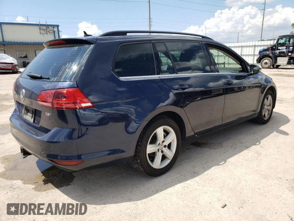 2015 Volkswagen Golf SportWagen TDI SE with VIN 3VWFA7AUXFM505063, listed as a Copart auction lot 67544893 with 120,522 mi miles. Bid and sale history available at carsss.com. Image 3.