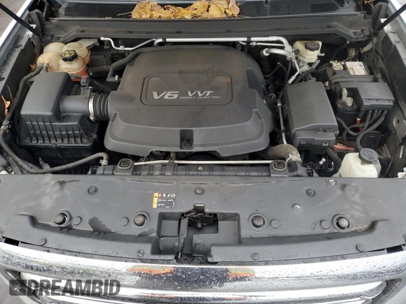 2015 GMC Canyon 4WD SLT with VIN 1GTG6CE35F1251486, listed as a Copart auction lot 46884015 with 162,144 mi miles and Salvage Title. Bid and sale history available at carsss.com. Image 11.