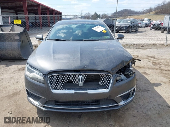 2017 Lincoln MKZ Select with VIN 3LN6L5C9XHR614571, listed as a IAAI auction lot 41785682 with 124,941 mi miles. Bid and sale history available at carsss.com. Image 13.