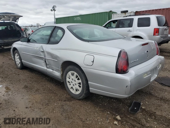 2004 Chevrolet Monte Carlo LS with VIN 2G1WW12E649443202, listed as a Copart auction lot 79509924 with 83,072 mi miles and Salvage Title. Bid and sale history available at carsss.com. Image 2.
