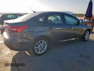 2018 Ford Focus SE z VIN 1FADP3F2XJL256272, wystawiony jako Copart lot #52651675 z przebiegiem 37 897 mil mil oraz Szkody całkowita. Historia ofert i sprzedaży dostępna na DreamBid. Obrazek 3.