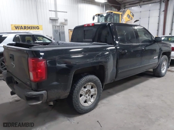 2017 Chevrolet Silverado 1500 LTZ with VIN 3GCUKSEJ3HG382718, listed as a IAAI auction lot 41426789 with 145,620 mi miles. Bid and sale history available at carsss.com. Image 4.