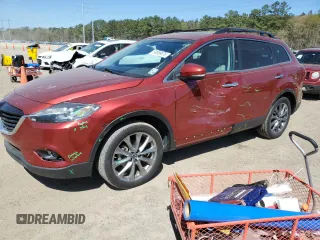 2015 Mazda CX-9 Grand Touring with VIN JM3TB2DA3F0449999, listed as a Copart auction lot 50069875 with 54,228 mi miles and Salvage Title. Bid and sale history available at carsss.com. Image 1.