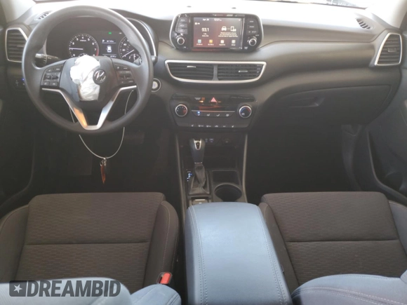 2021 Hyundai Tucson Value with VIN KM8J33A41MU350178, listed as a Copart auction lot 53806415 with 23,191 mi miles and Non repairable. Bid and sale history available at DreamBid. Image 8.