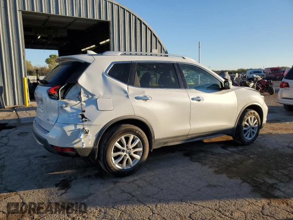 2017 Nissan Rogue SV with VIN KNMAT2MV4HP608278, listed as a Copart auction lot 77073104 with 96,260 mi miles and Salvage Title. Bid and sale history available at carsss.com. Image 3.