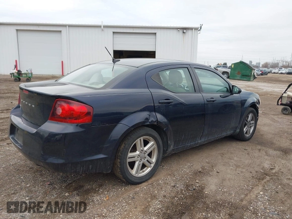 2012 Dodge Avenger SXT z VIN 1C3CDZCB7CN161508, wystawiony jako IAAI lot #41689295 z przebiegiem 184 436 mil mil oraz . Historia ofert i sprzedaży dostępna na DreamBid. Obrazek 4.