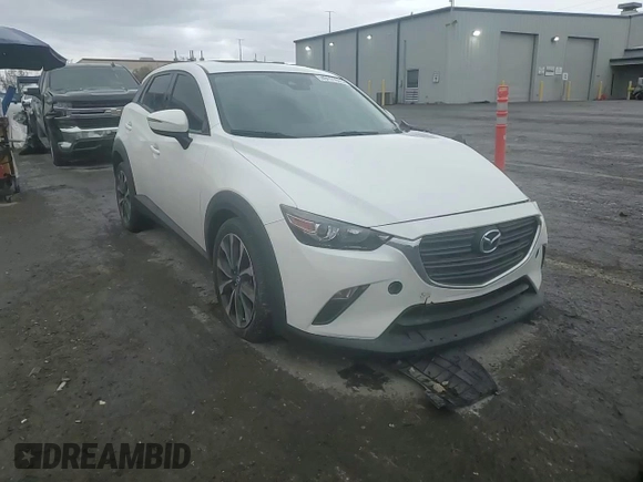 2019 Mazda CX-3 Touring with VIN JM1DKFC77K0450190, listed as a Copart auction lot 49171075 with 57,115 mi miles and Salvage Title. Bid and sale history available at carsss.com. Image 11.