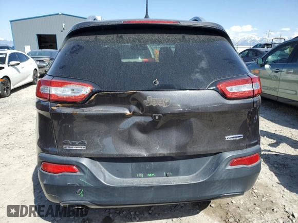2016 Jeep Cherokee Latitude with VIN 1C4PJMCB6GW123499, listed as a Copart auction lot 54106735 with 155,267 mi miles and Salvage Title. Bid and sale history available at carsss.com. Image 6.