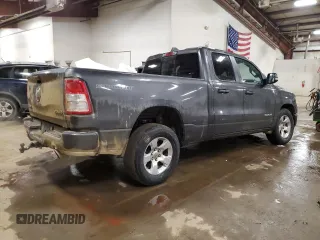 2021 Ram 1500 Big Horn with VIN 1C6SRFBT8MN614917, listed as a Copart auction lot 88296005 with 56,179 mi miles and Clean Title. Bid and sale history available at carsss.com. Image 3.