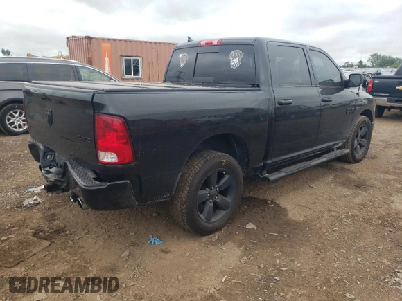 2018 Ram 1500 Big Horn with VIN 1C6RR7LM6JS282808, listed as a Copart auction lot 65114874 with 140,059 mi miles and Salvage Title. Bid and sale history available at carsss.com. Image 3.