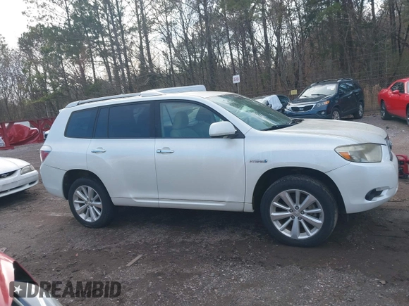 2009 Toyota Highlander Hybrid with VIN JTEEW41A192031712, listed as a IAAI auction lot 41577398 with 126,805 mi miles. Bid and sale history available at carsss.com. Image 13.