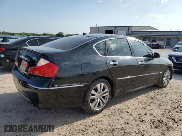2008 Infiniti M z VIN JNKAY01E48M603043, wystawiony jako Copart lot #56204025 z przebiegiem 162 134 mil mil oraz Szkoda całkowita • Salvage title. Historia ofert i sprzedaży dostępna na DreamBid. Obrazek 3.