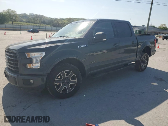 2016 Ford F-150 XL with VIN 1FTEW1CG4GKF29565, listed as a Copart auction lot 52679695 with 180,917 mi miles and Salvage Title. Bid and sale history available at DreamBid. Image 1.