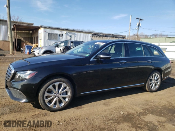 2017 Mercedes-Benz E E 400 Luxury with VIN WDDZH6GB2HA193337, listed as a Copart auction lot 52998045 with 100,309 mi miles and Salvage Title. Bid and sale history available at carsss.com. Image 1.