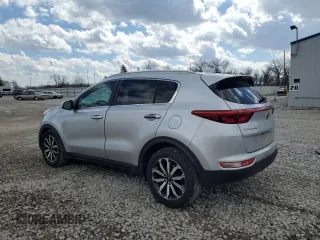 2017 Kia Sportage EX with VIN KNDPN3AC7H7168540, listed as a Copart auction lot 50452175 with 82,307 mi miles and Salvage Title. Bid and sale history available at carsss.com. Image 2.