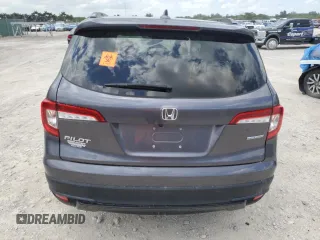 2022 Honda Pilot Special Edition with VIN 5FNYF5H22NB001986, listed as a Copart auction lot 51151045 with Not Provided miles and Salvage Title. Bid and sale history available at DreamBid. Image 6.