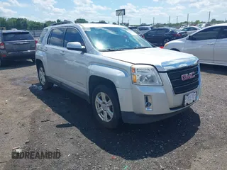 2014 GMC Terrain SLE z VIN 2GKALREK3E6299075, wystawiony jako IAAI lot #42242426 z przebiegiem 153 578 mil mil oraz . Historia ofert i sprzedaży dostępna na DreamBid. Obrazek 1.