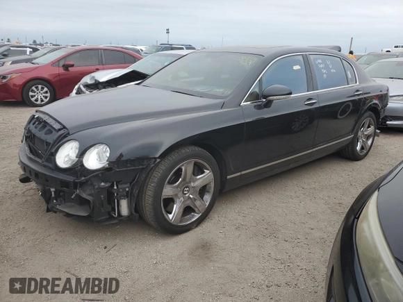 2007 Bentley Flying Spur z VIN SCBBR93W478044844, wystawiony jako Copart lot #76702824 z przebiegiem 56 500 mil mil oraz Szkoda całkowita • Salvage title. Historia ofert i sprzedaży dostępna na DreamBid. Obrazek 1.