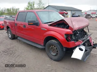 2010 Ford F-150 XL with VIN 1FTFW1CV5AFC10291, listed as a IAAI auction lot 42210412 with 130,017 mi miles and . Bid and sale history available at DreamBid. Image 1.