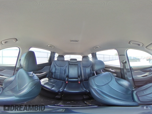 2019 Hyundai Santa Fe SE with VIN 5NMS23AD7KH008783, listed as a Copart auction lot 52349385 with 61,200 mi miles and Salvage Title. Bid and sale history available at carsss.com. Image 14.