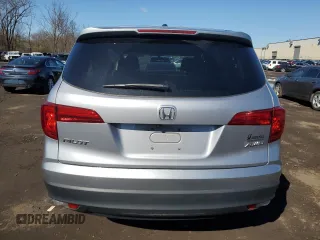 2017 Honda Pilot EX-L with VIN 5FNYF6H54HB103603, listed as a Copart auction lot 52052785 with 117,742 mi miles and Salvage Title. Bid and sale history available at DreamBid. Image 6.