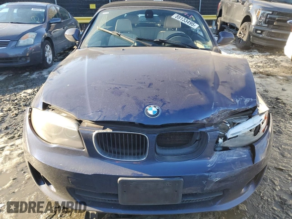 2013 BMW 1 Series 128i с VIN WBAUL7C56DVU09909, выставлен на аукционе Copart как лот 89133495 с пробегом Не указан миль и Списание • Salvage title. История ставок и продаж доступна на DreamBid. Изображение 5.