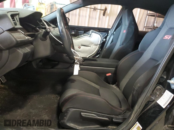 2019 Honda Civic Si with VIN 2HGFC1E55KH705260, listed as a Copart auction lot 51404525 with 79,528 mi miles and Salvage Title. Bid and sale history available at DreamBid. Image 7.