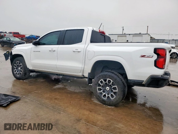 2023 Chevrolet Colorado 4WD Z71 with VIN 1GCPTDEK3P1123108, listed as a Copart auction lot 51853225 with 44,608 mi miles and Salvage Title. Bid and sale history available at DreamBid. Image 2.